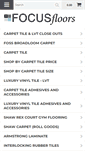 Mobile Screenshot of focusfloors.com